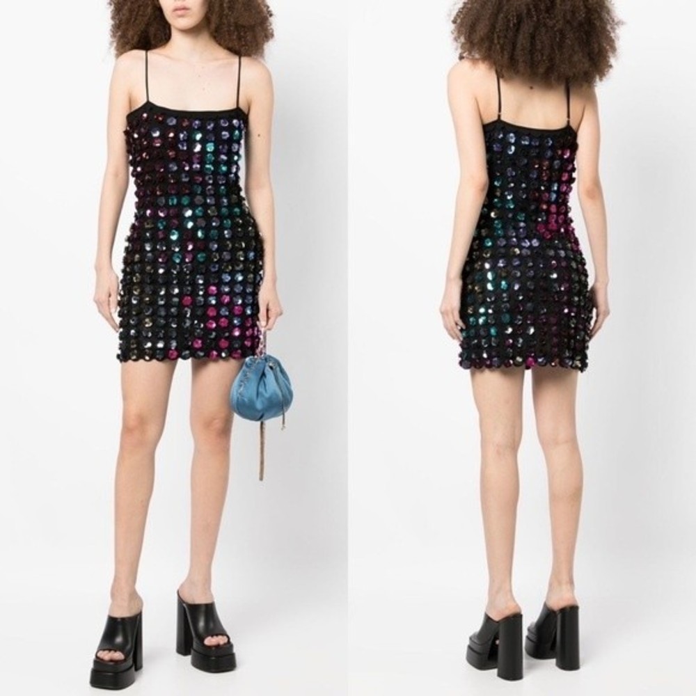 Cynthia Rowley Sequin Embellished Mini Dress SOLD - Picture 2 of 16